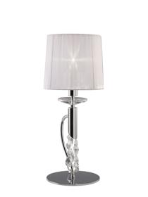 M3868  Tiffany Crystal 49cm 1+1 Light Table Lamp